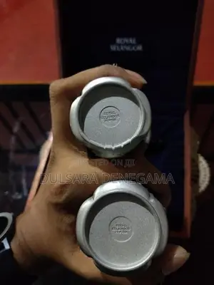 Royal Selangor Pewter Cup Set with Wooden Box