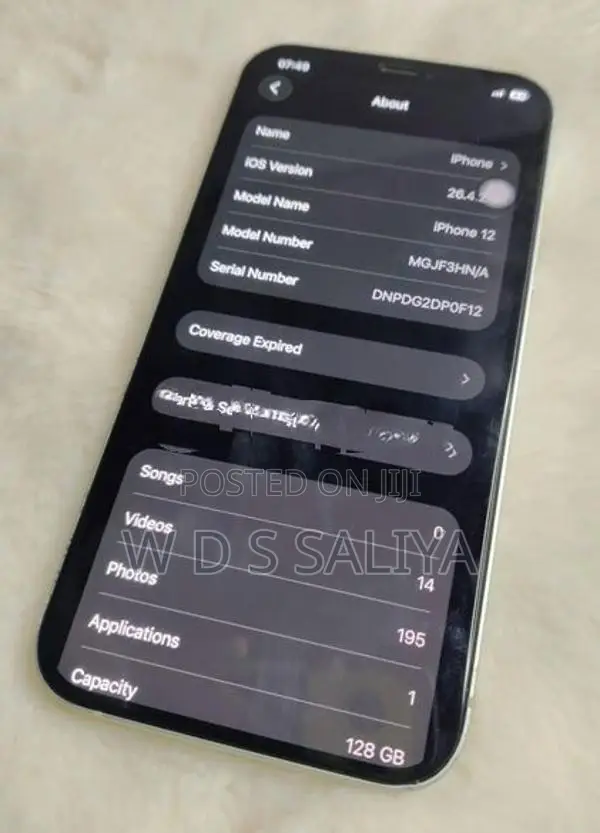 Apple iPhone 12 128GB (Used)