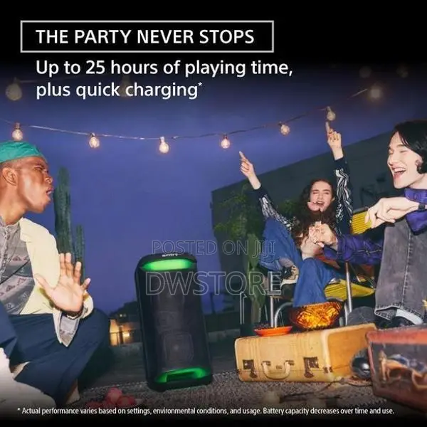 SONY XV500 X-Series Wireless Party Karaoke Speaker