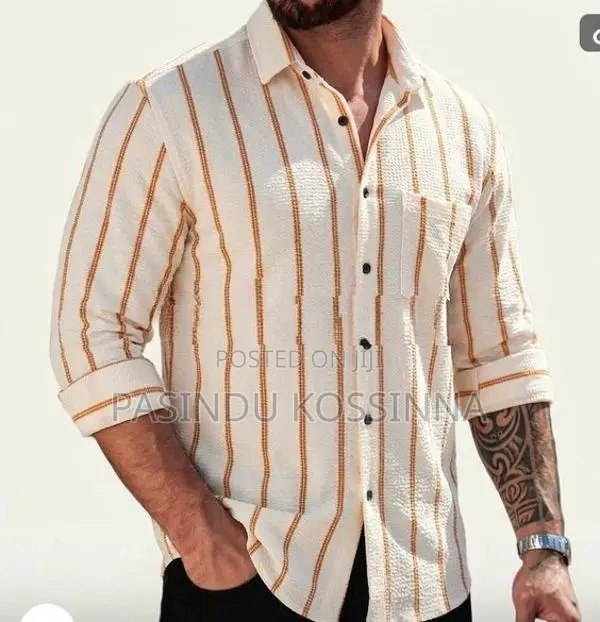 Premium Striped Textured Shirt