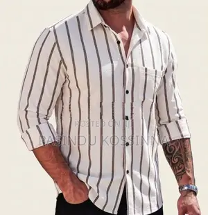 Premium Striped Textured Shirt