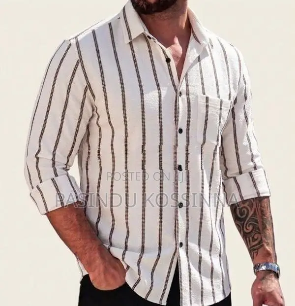 Premium Striped Textured Shirt