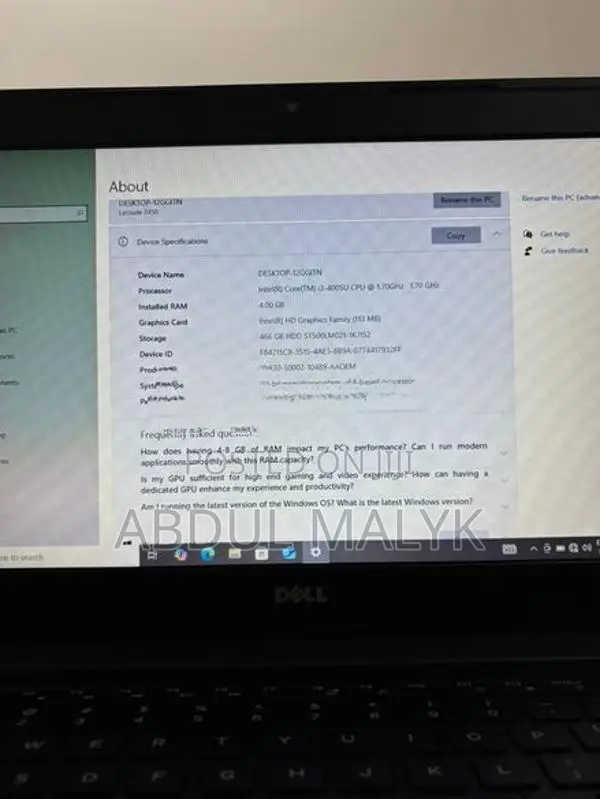 Dell Latitude 3450 | Intel Core i3 4GB RAM 500GB
