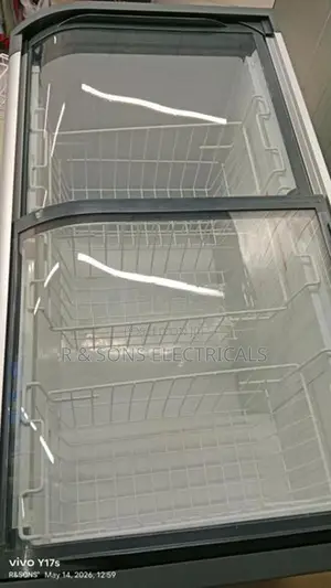 SISIL 345L GLASS TOP DISPLAY FEEZER
