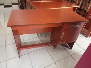 Melamine Writing Table with Cupboard 4 by 2