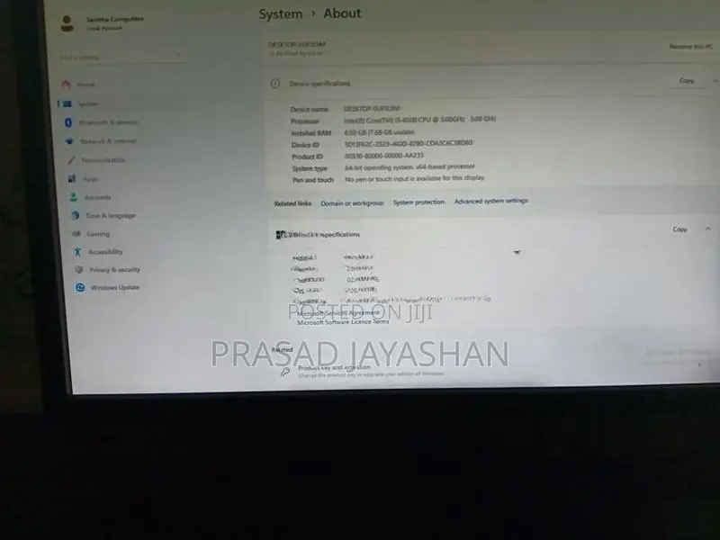 i5 8th Gen Desktop Computer