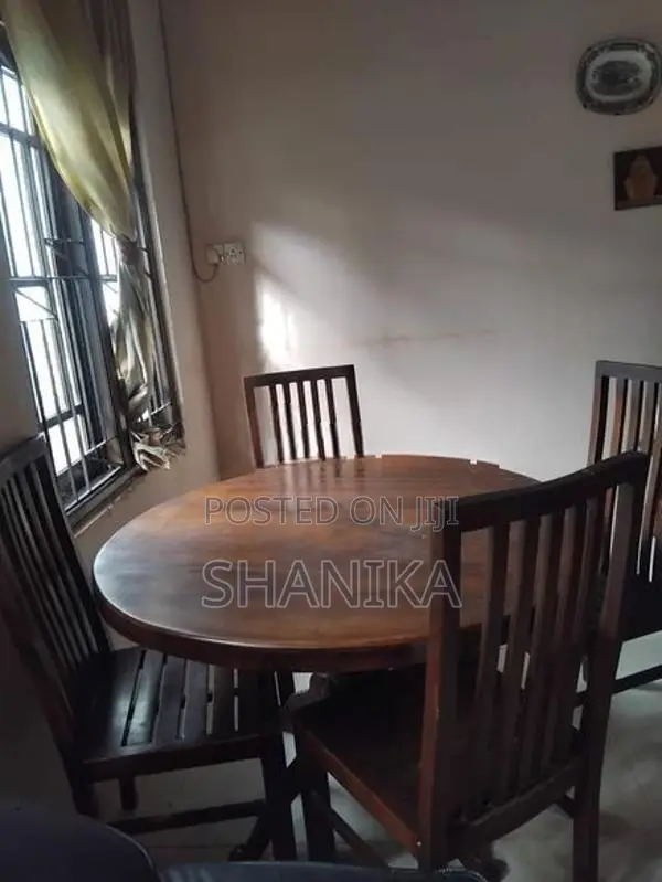 Teak Dining Table with 4 Chairs