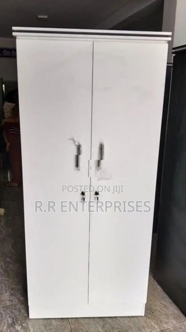 New 2 Door white Melamine Wardrobes