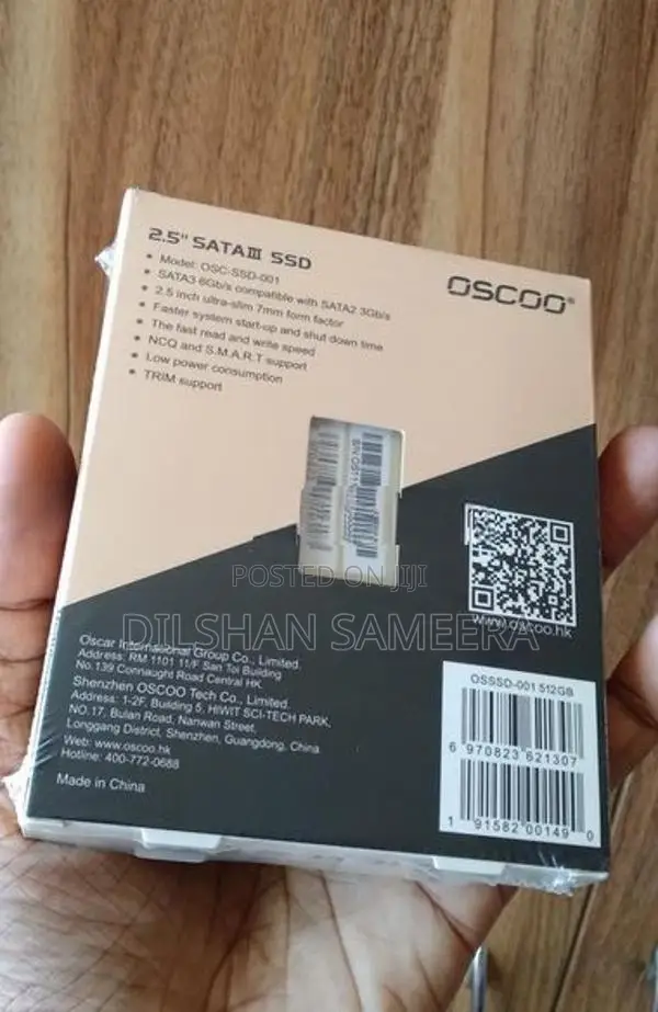 Oscoo Sata 512GB SSD