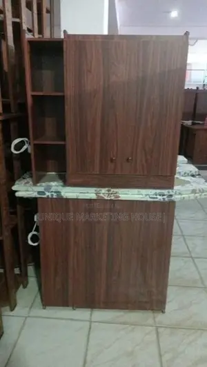 Modern Side Rk Dark Full Iron Cupboards
