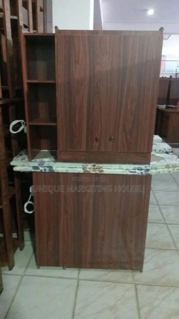 Modern Side Rk Dark Full Iron Cupboards