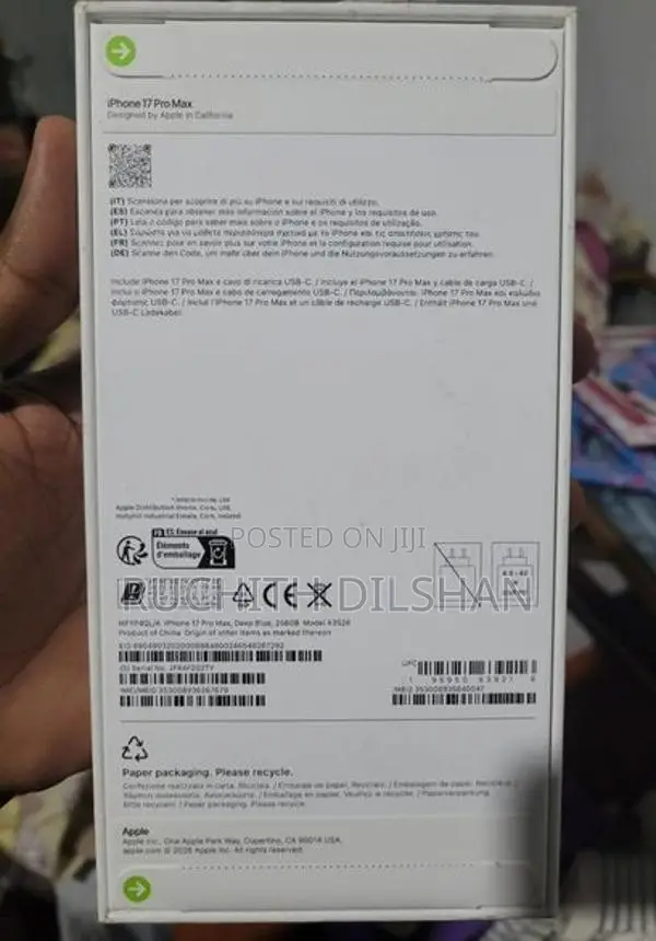 Apple iPhone 17 Pro Max (Brand New)