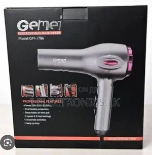 Gemei Professional Hair Dryer 2000W Blow with