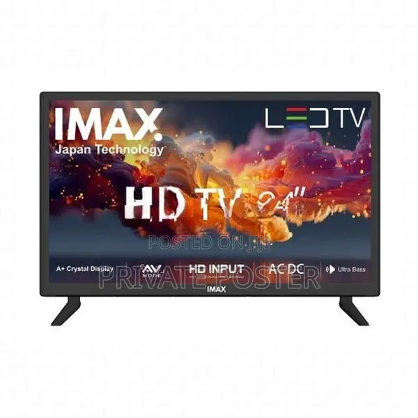 New IMAX (JAPAN) 24" LED HD TV (AC & DC)