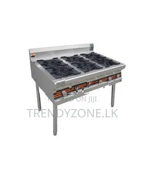 Industrial 4 Burner Stove With Stand