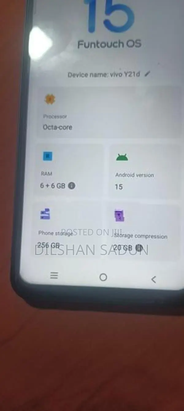 Vivo Y21d (Used)