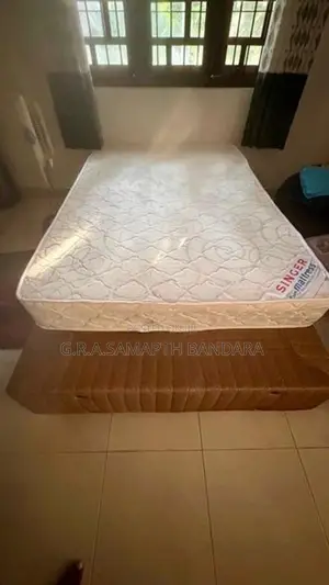 Damro Divan Bed (72x46) with Singer Double Layer Spring Mattress