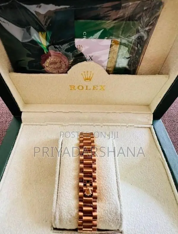 Rolex Lady Datejust Rose Gold Watch