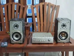 Garrard Vintage Mini Stereo Setup (Amplifier + 2 Speakers)