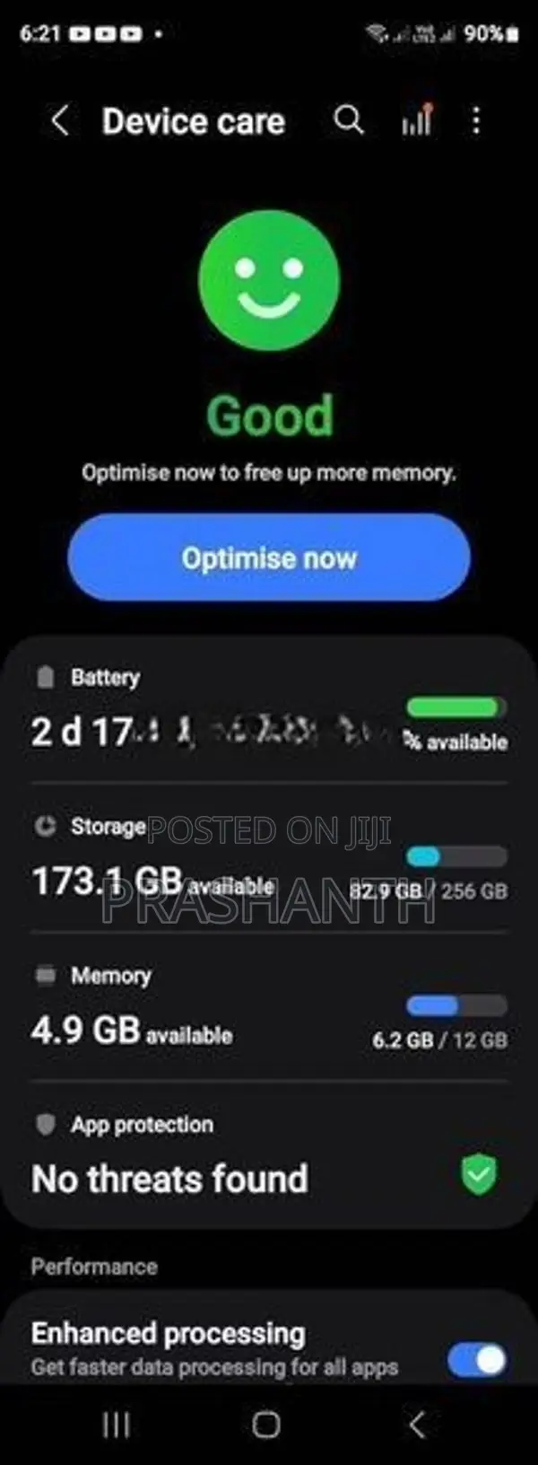 Samsung Galaxy Z Fold3 Fold 5G (Used)