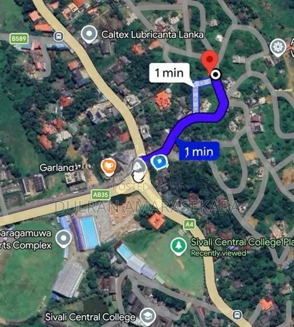 Land for Sale in New Town Ratnapura
