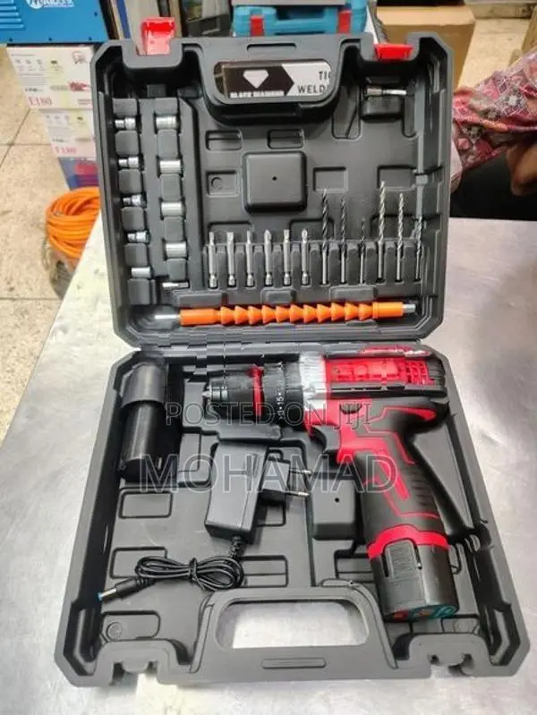 Cordless Drill Machine Set