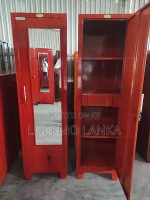 New 6x1.5 One Door Steel Cupboard With Mirror (Iii5)