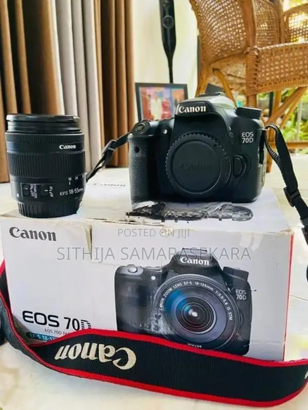 Canon 70d DSLR Camera