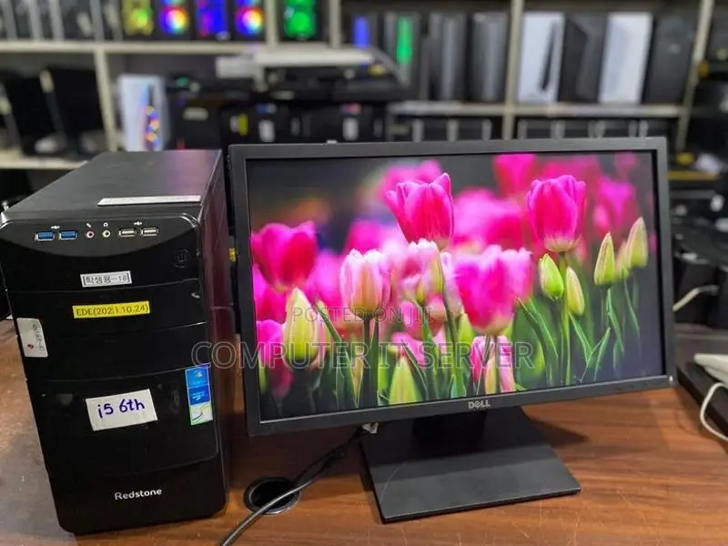 i5 6th GEN 4GB-500GB Hard With 22' Wide Monitor