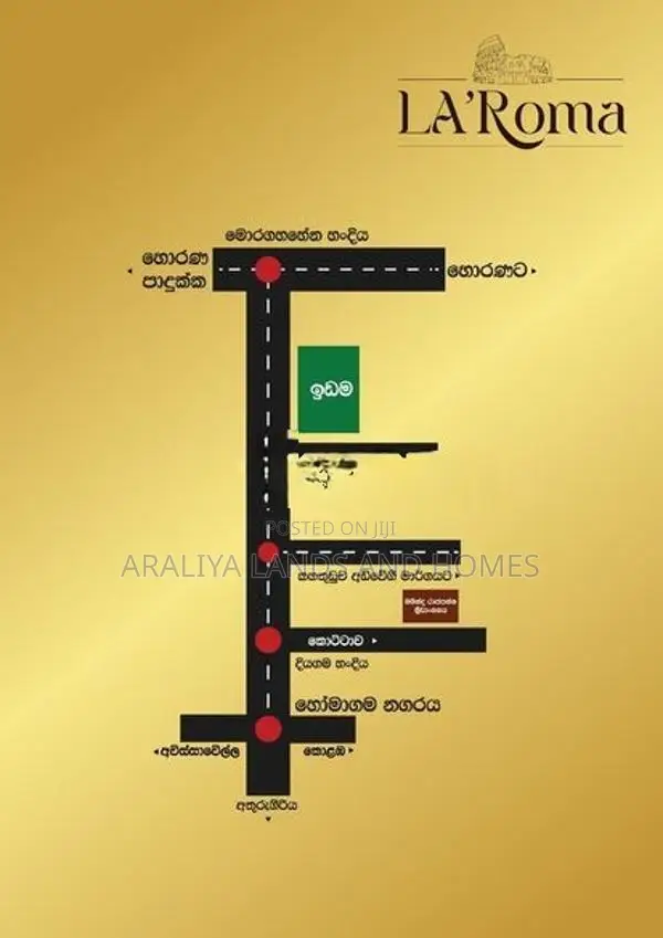 Luxury Land for Sale in Homagama Kiriwaththuduwa