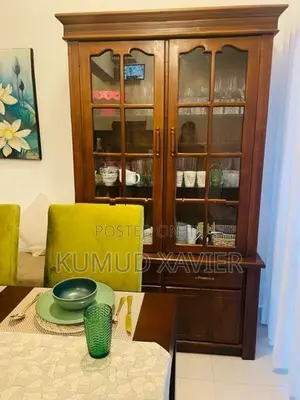 Teak Glass Cabinet