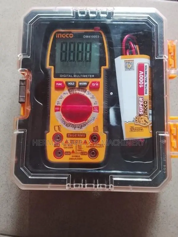 INGCO 1000V DIGITAL MULTIMETER HERMAN PT 0485