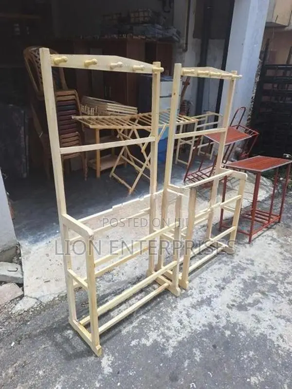 Actoniya wooden cloth racks