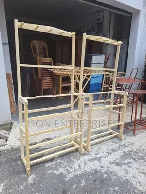 Wooden cloth racks actoniya