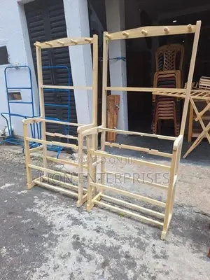 Wooden cloth racks actoniya