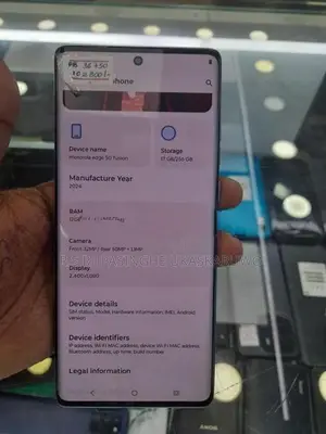 Moto edge 50 fusion (Used)