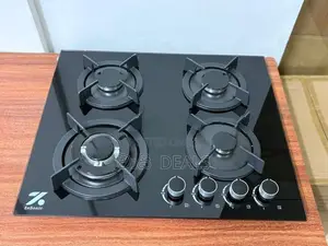 Zesonic 4 Burner Tempered Glass Hob