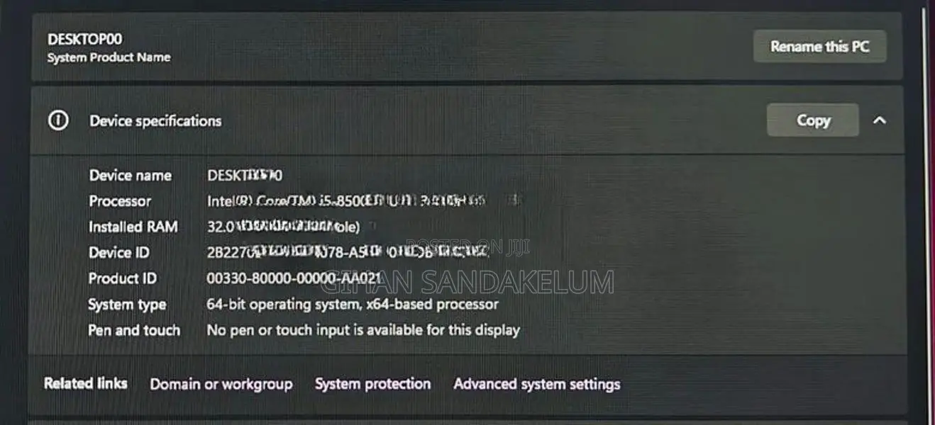 Intel i5 8th Gen Gaming Computer