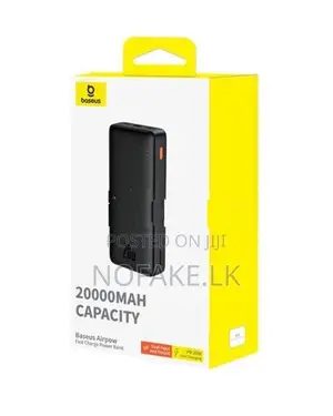 Baseus Airpow 20W 20000mah ( 3-Ports ) Power Bank