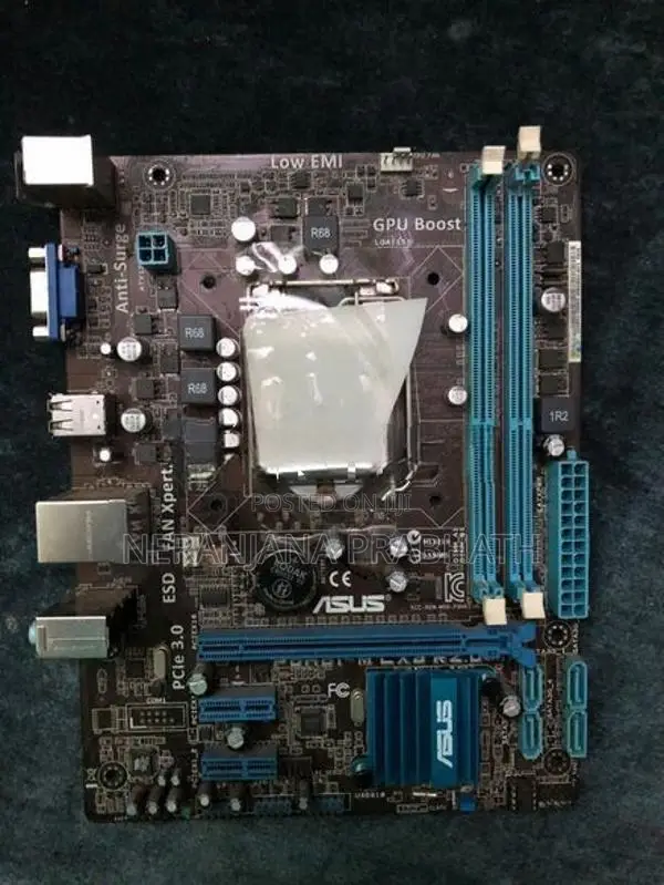 H61 Motherboard with Processor