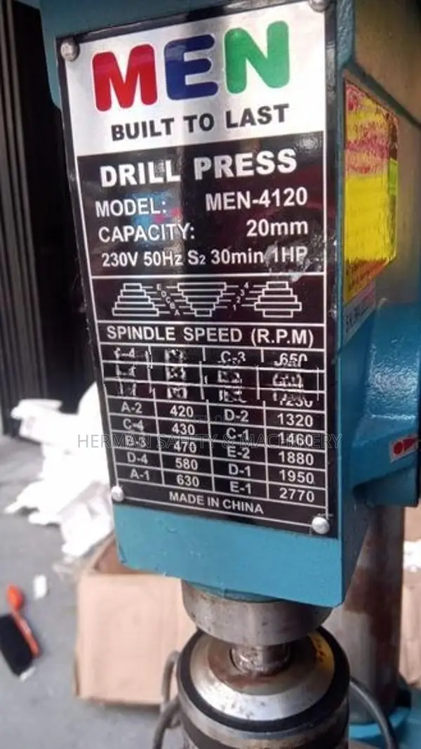 Men Drill Press – 4120 20MM Herman PT 0491