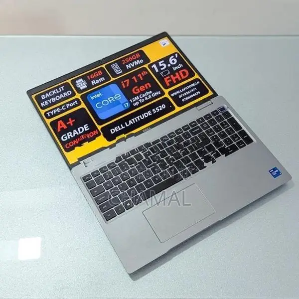 Dell Latitude Core i7 -11th +Nvidia 450MX +8GB |Laptops