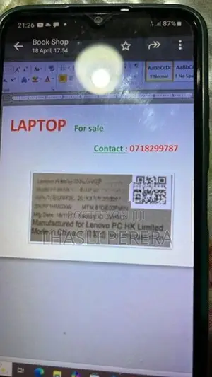 Lenovo IdeaPad 330 Laptop