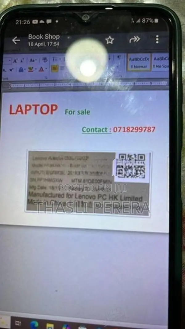 Lenovo IdeaPad 330 Laptop