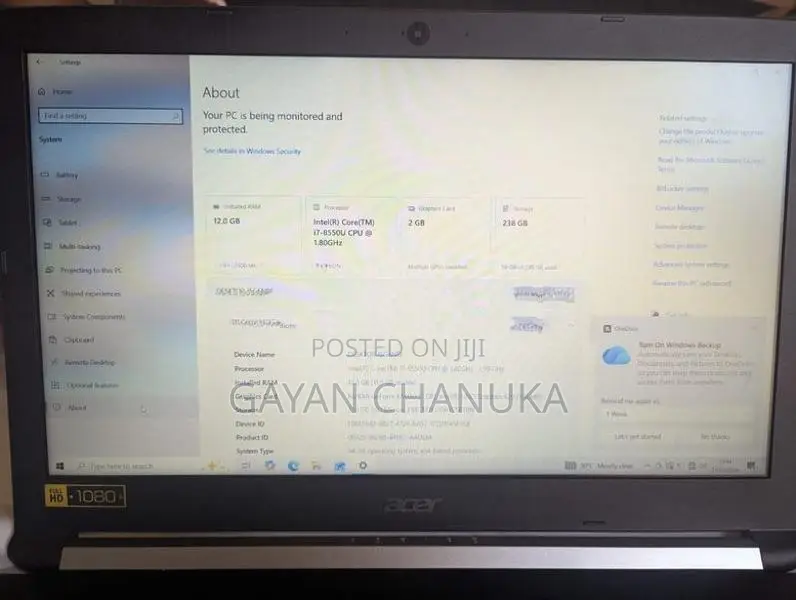 Acer Aspire Laptop