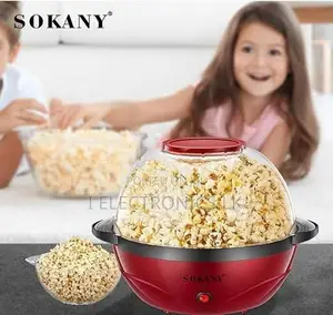SOKANY SK-905 Popcorn Maker with Removable Non-Stick Plate