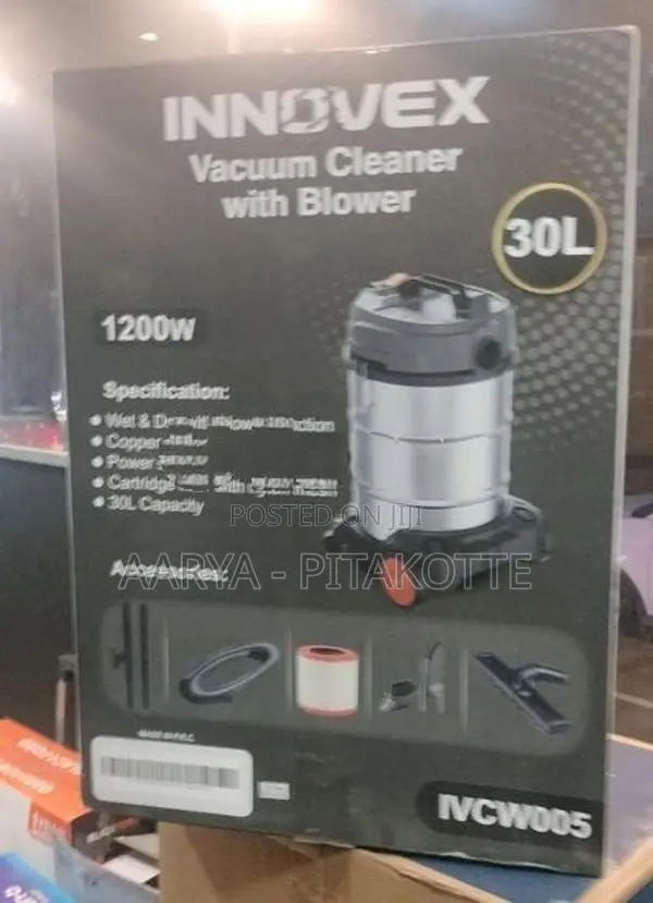 Innovex Vacuum Cleaner 30L Capacity
