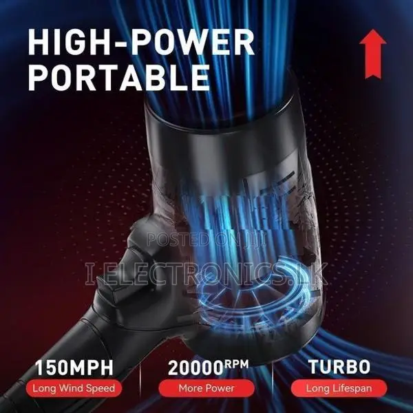 Violent Fan 48V Cordless Air Blower – 35000PA