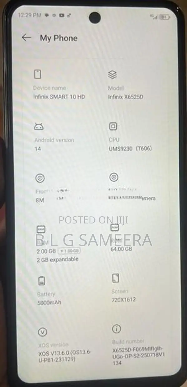 Infinix Smart 10 HD (Used)