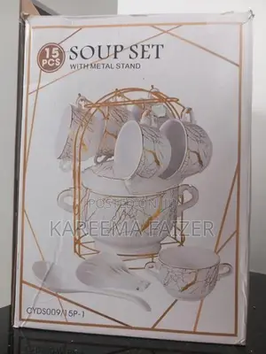 Soup Cups with Bowl